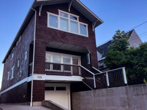 Exterior painting project in Seattle