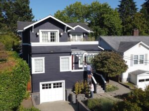 Home exterior painting project in Seattle, WA