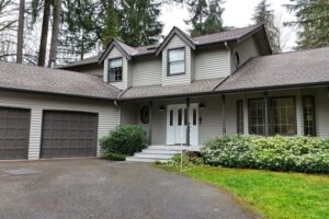 House exterior painting project in Woodinville, WA