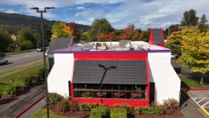Commercial Exterior Painting of a Restaurant in Issaquah, WA