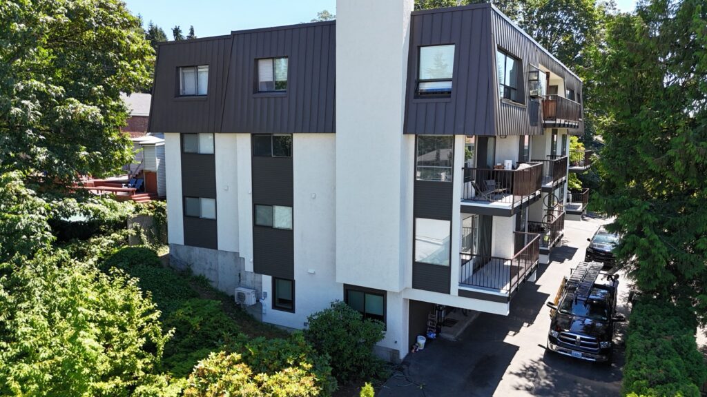 Exterior Building Painting Project in Seattle